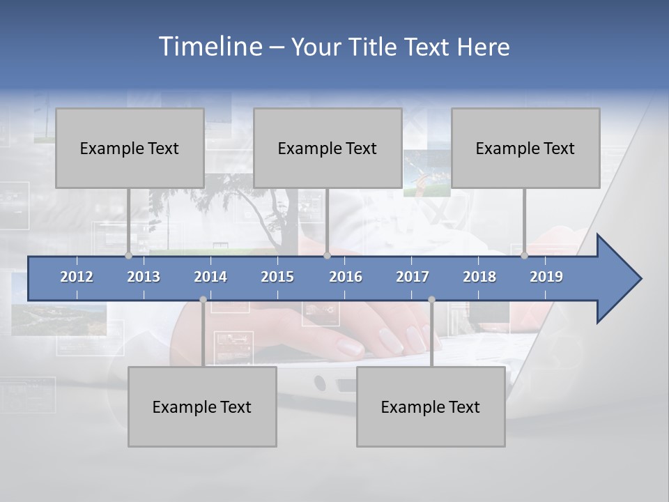 Job Illustration Computing PowerPoint Template