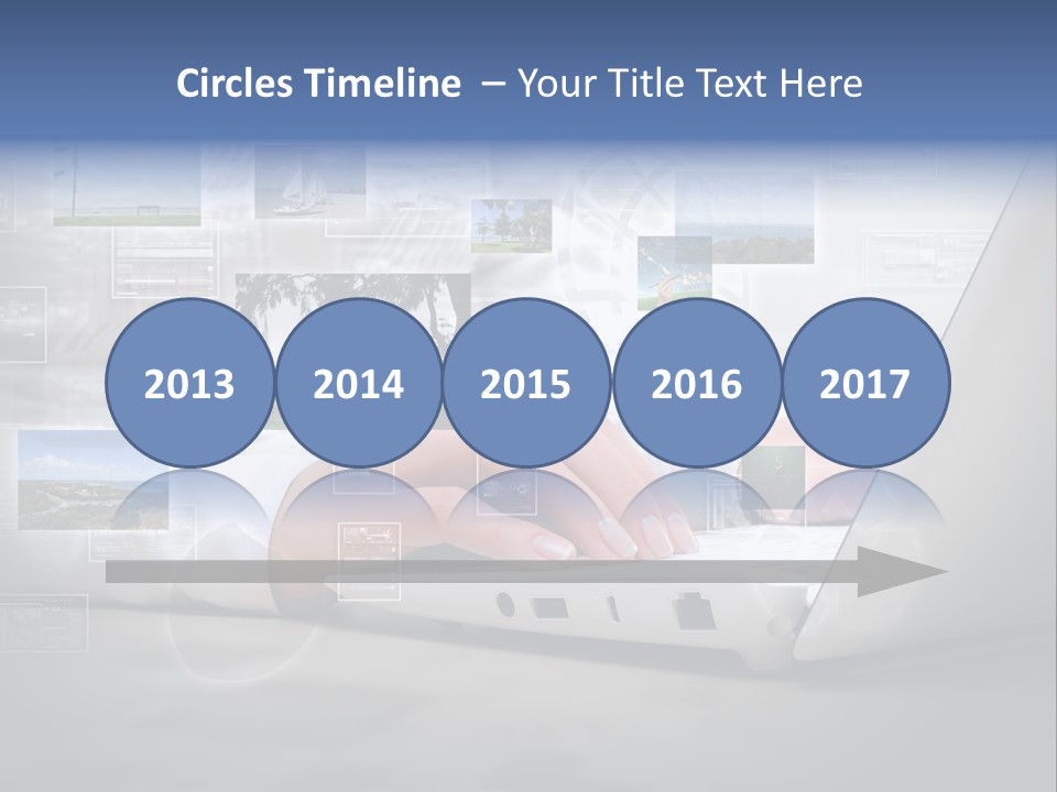 Job Illustration Computing PowerPoint Template