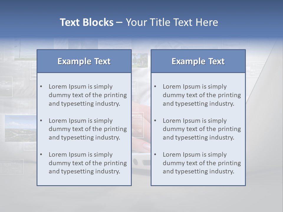 Job Illustration Computing PowerPoint Template