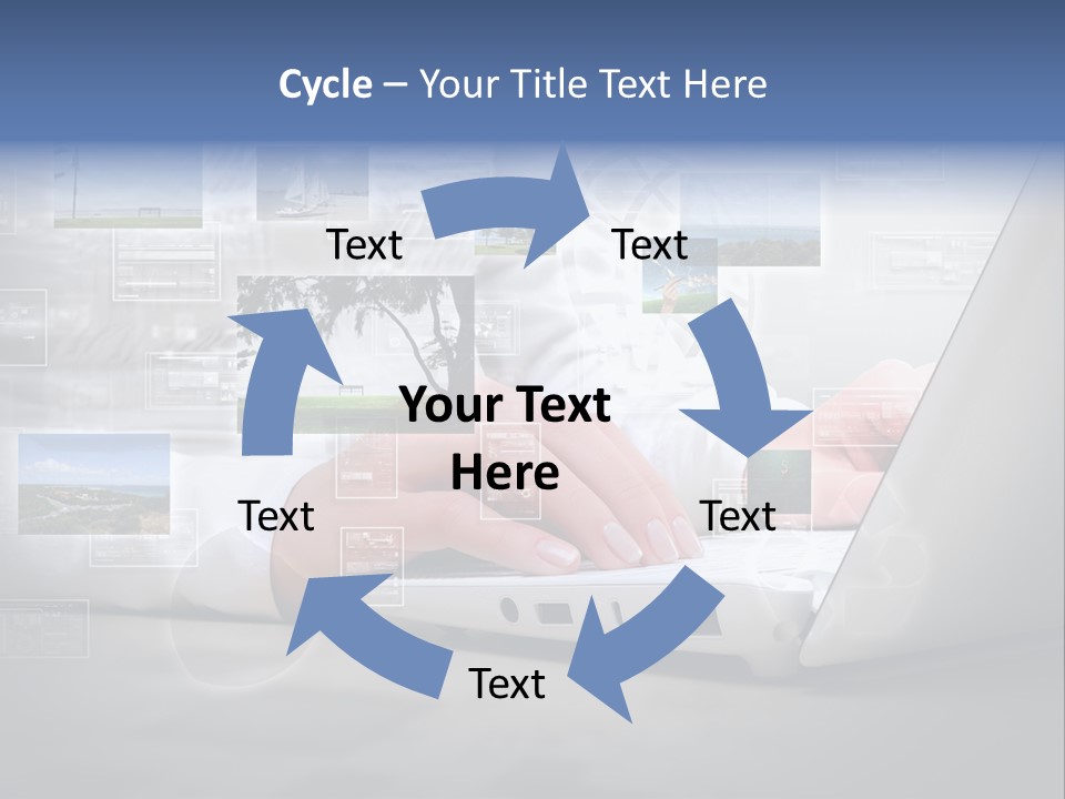 Job Illustration Computing PowerPoint Template
