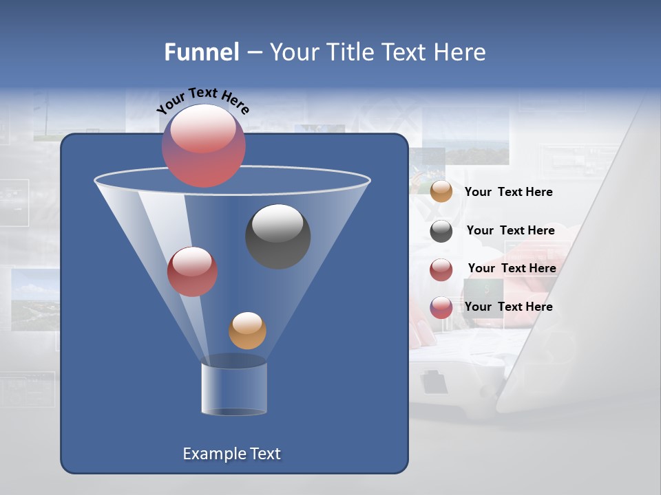 Job Illustration Computing PowerPoint Template
