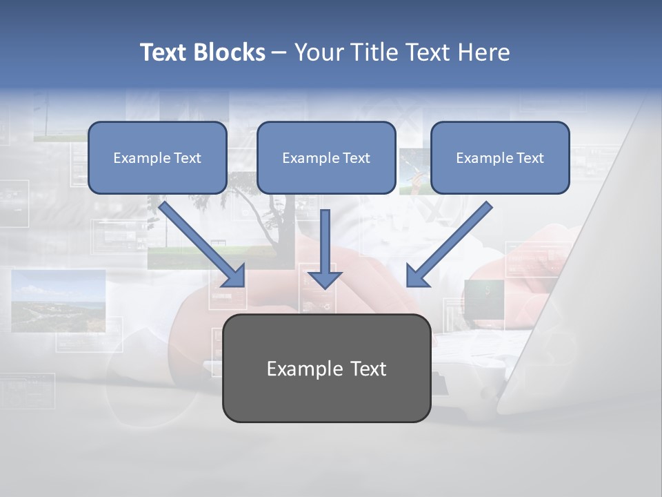 Job Illustration Computing PowerPoint Template