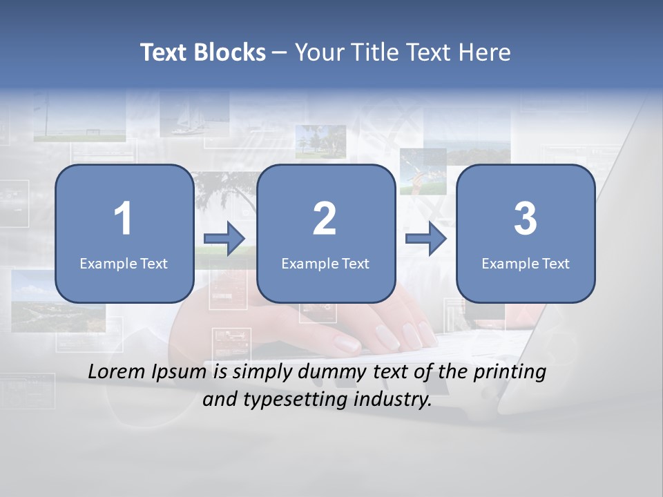 Job Illustration Computing PowerPoint Template