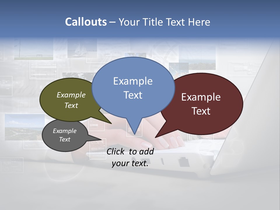 Job Illustration Computing PowerPoint Template