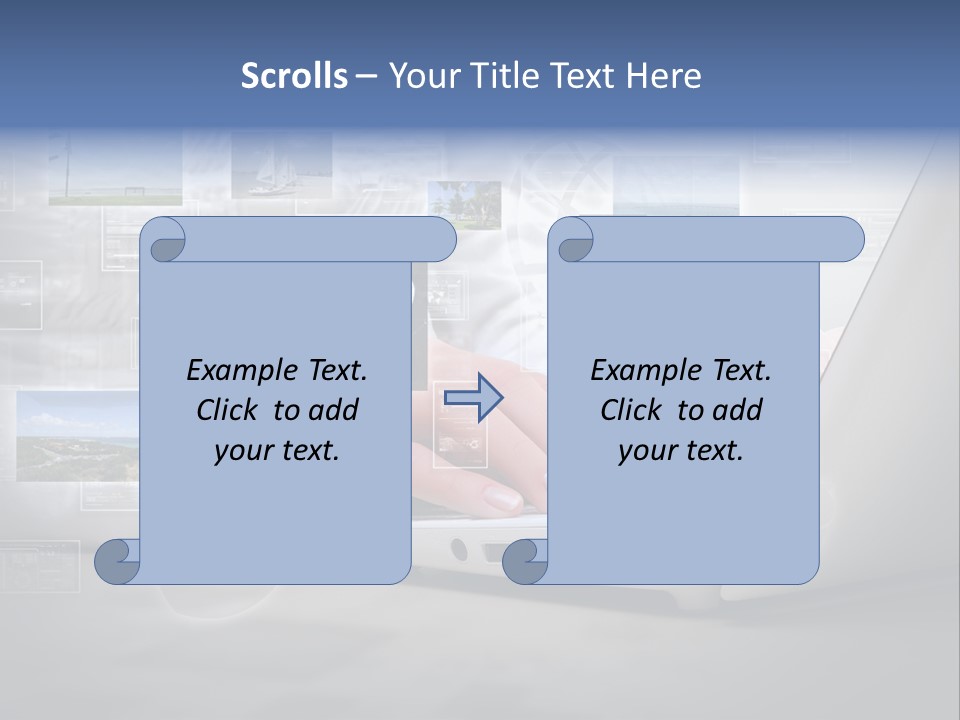 Job Illustration Computing PowerPoint Template