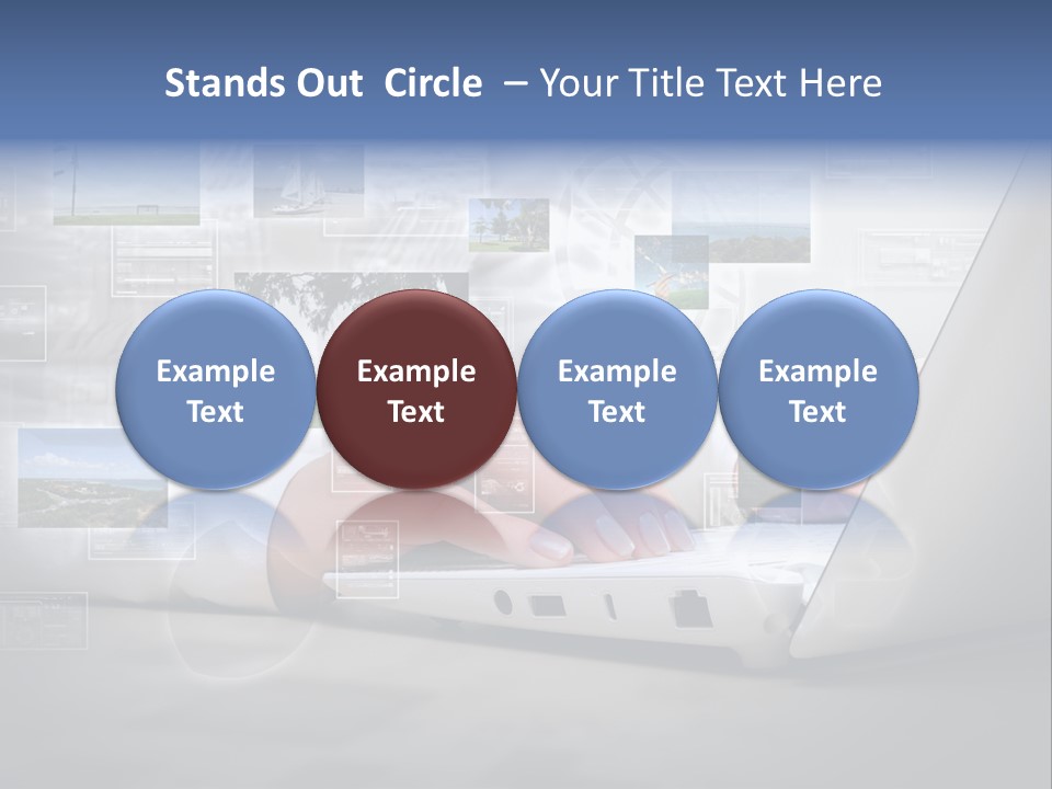 Job Illustration Computing PowerPoint Template