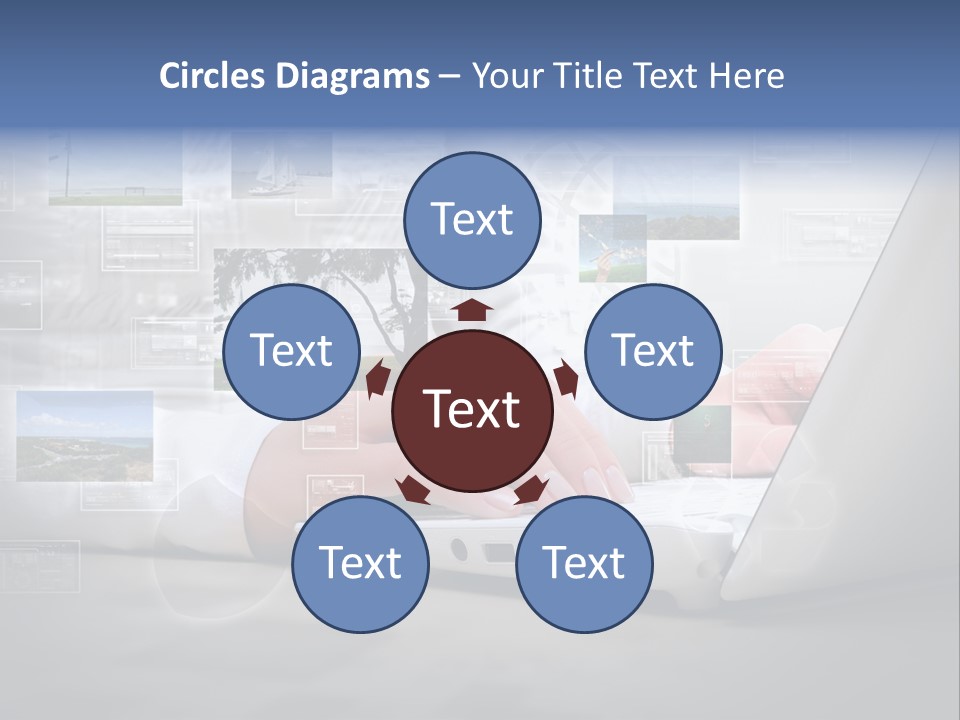 Job Illustration Computing PowerPoint Template