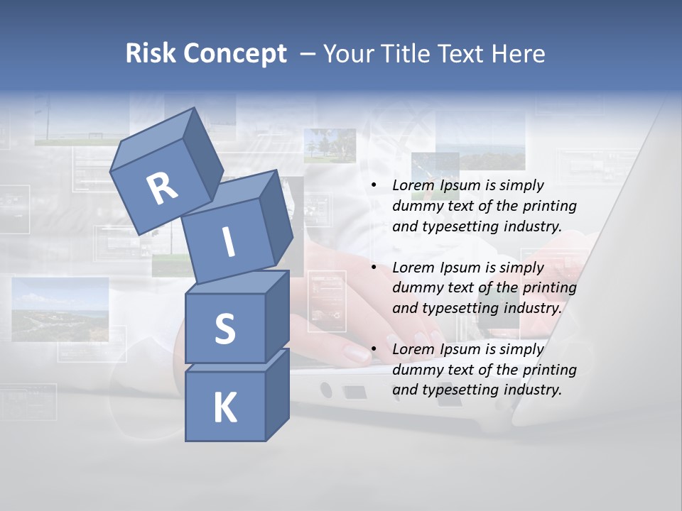 Job Illustration Computing PowerPoint Template