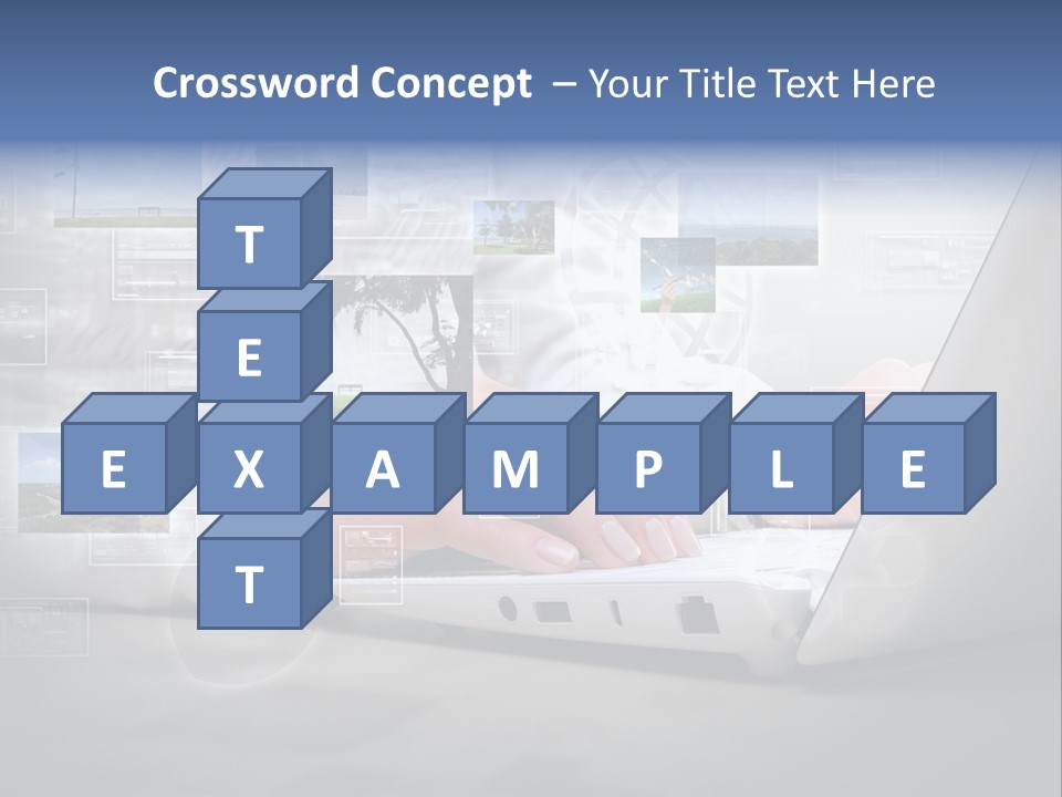 Job Illustration Computing PowerPoint Template