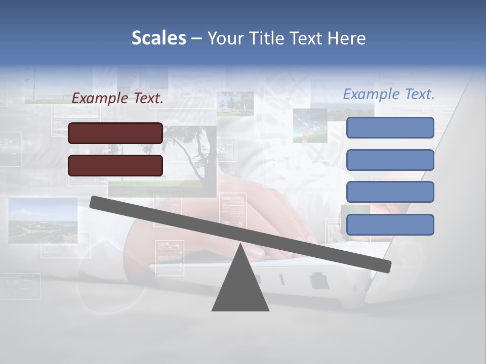 Job Illustration Computing PowerPoint Template