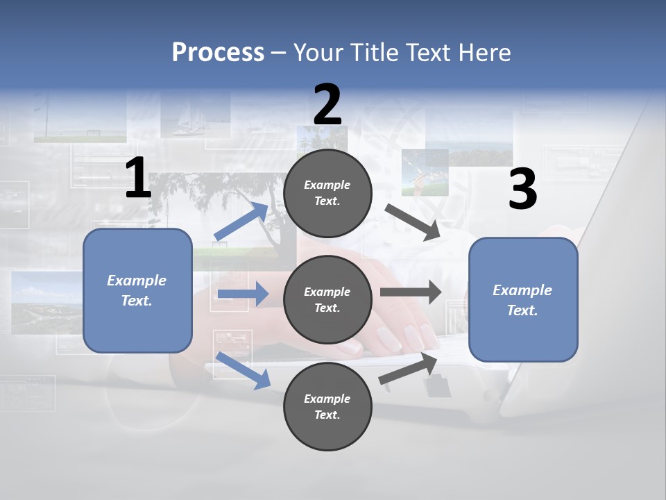 Job Illustration Computing PowerPoint Template
