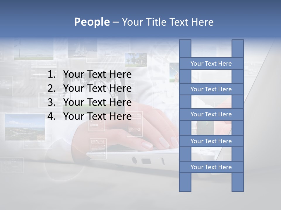 Job Illustration Computing PowerPoint Template