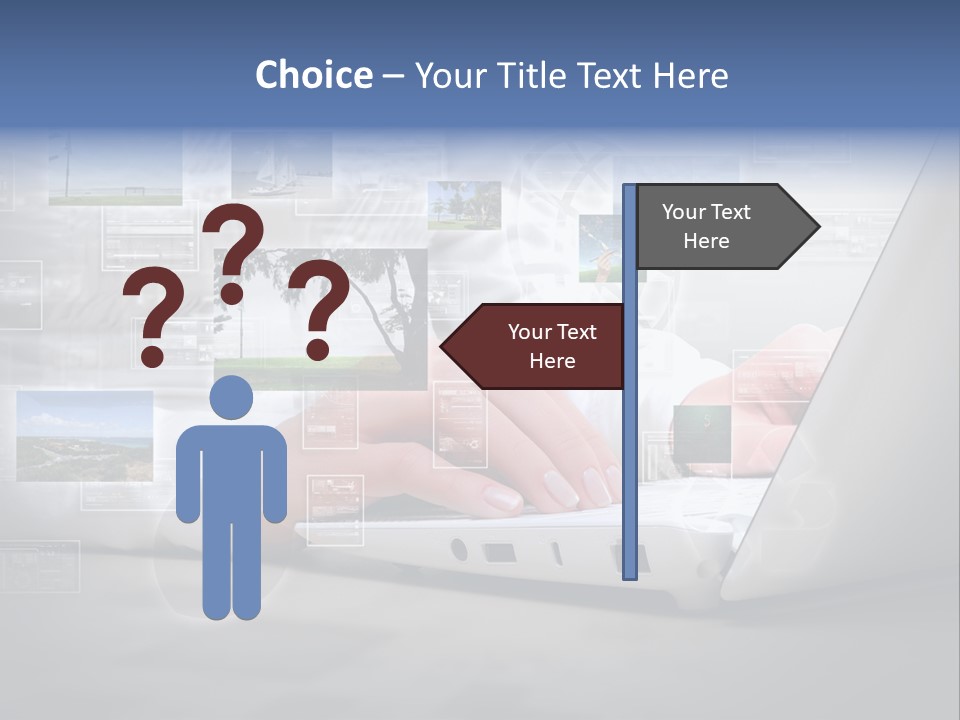 Job Illustration Computing PowerPoint Template