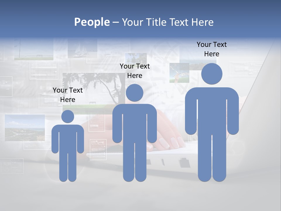 Job Illustration Computing PowerPoint Template