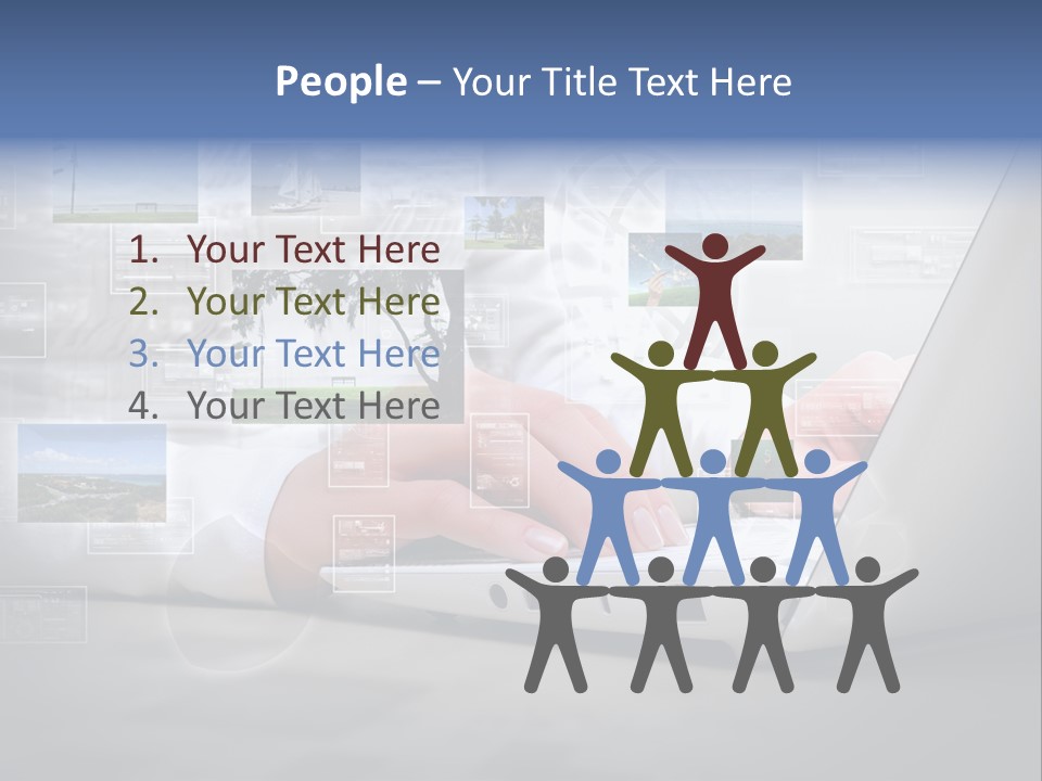 Job Illustration Computing PowerPoint Template