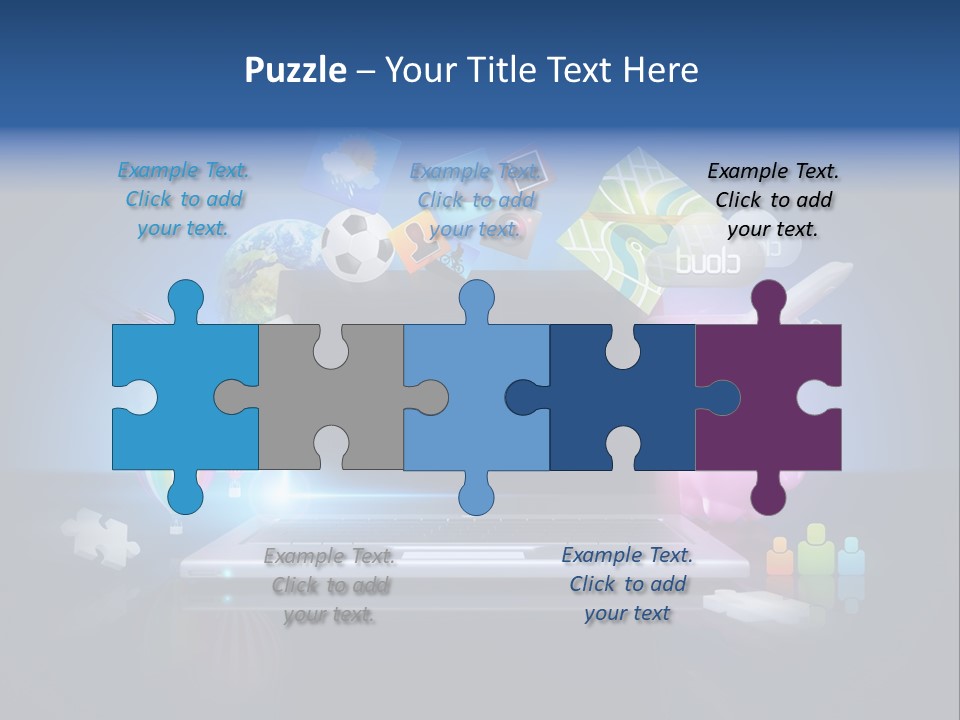 Fun Flights Media PowerPoint Template