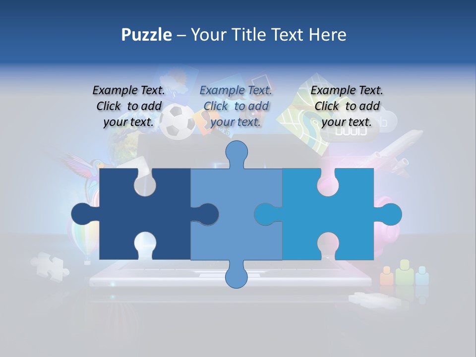 Fun Flights Media PowerPoint Template