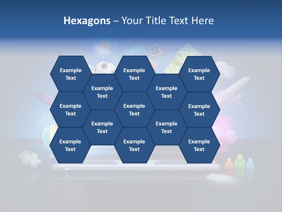 Fun Flights Media PowerPoint Template