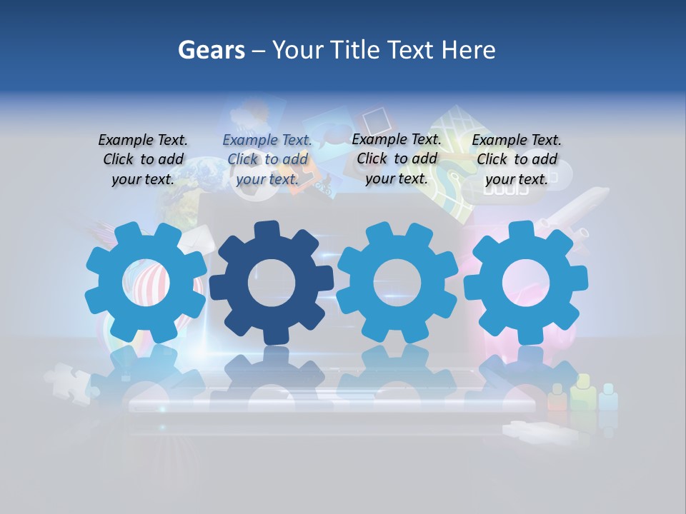 Fun Flights Media PowerPoint Template