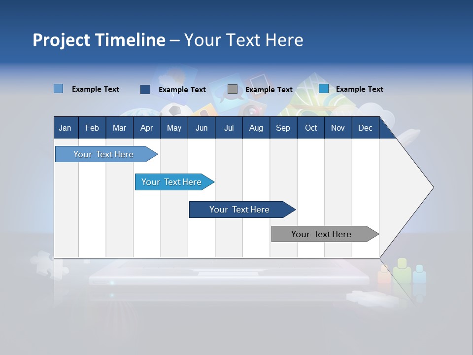 Fun Flights Media PowerPoint Template