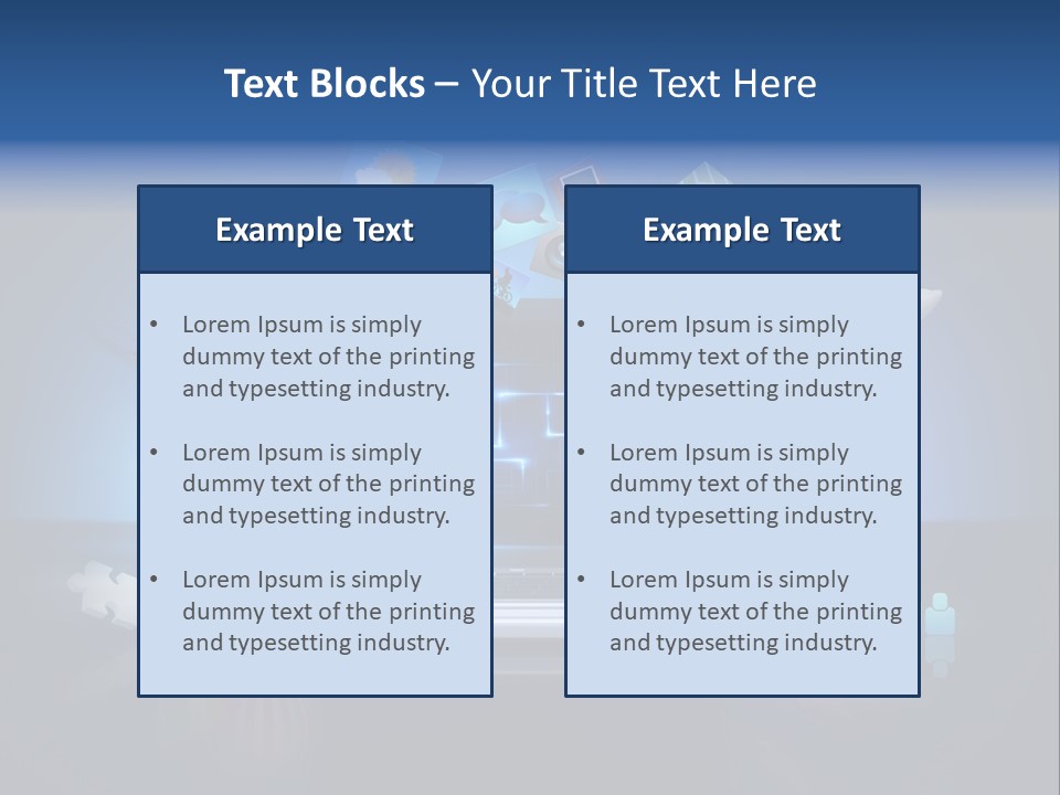 Fun Flights Media PowerPoint Template