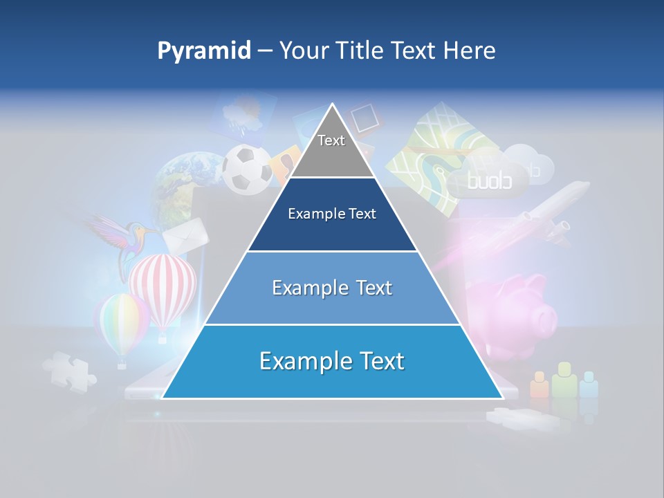 Fun Flights Media PowerPoint Template