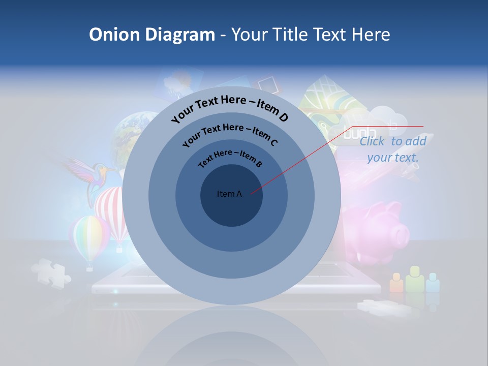 Fun Flights Media PowerPoint Template