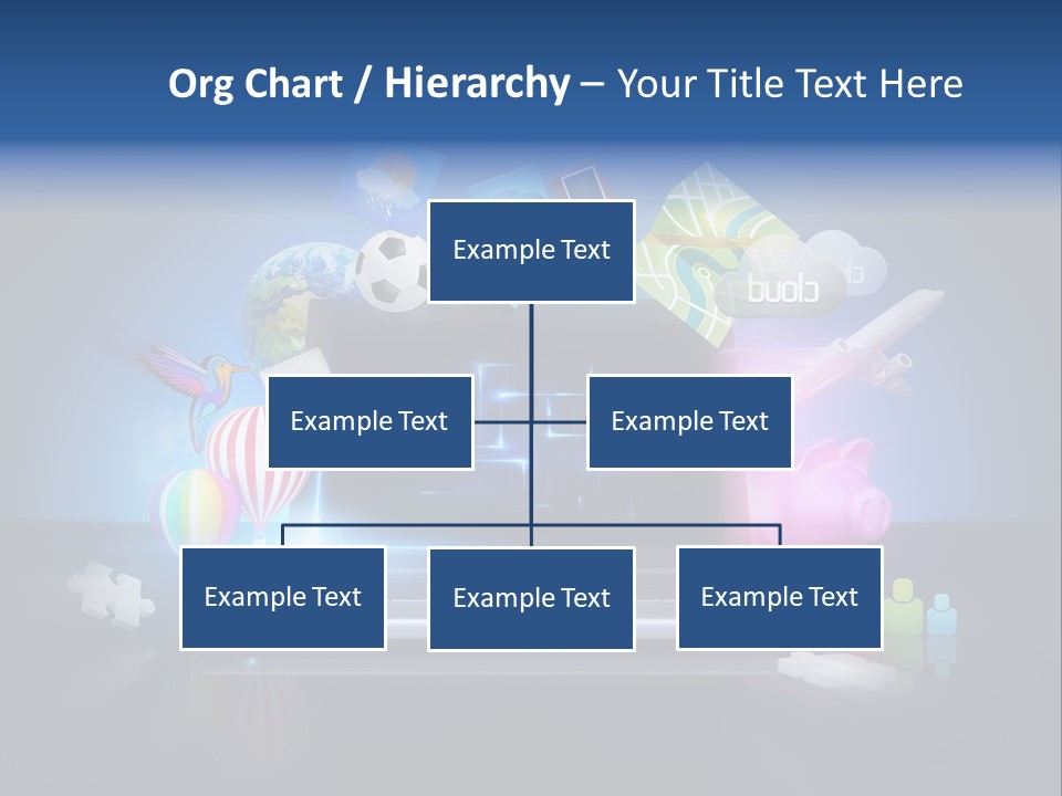 Fun Flights Media PowerPoint Template