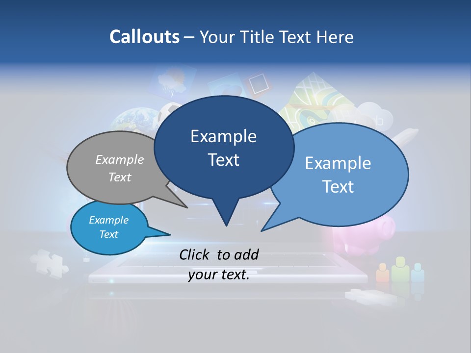 Fun Flights Media PowerPoint Template