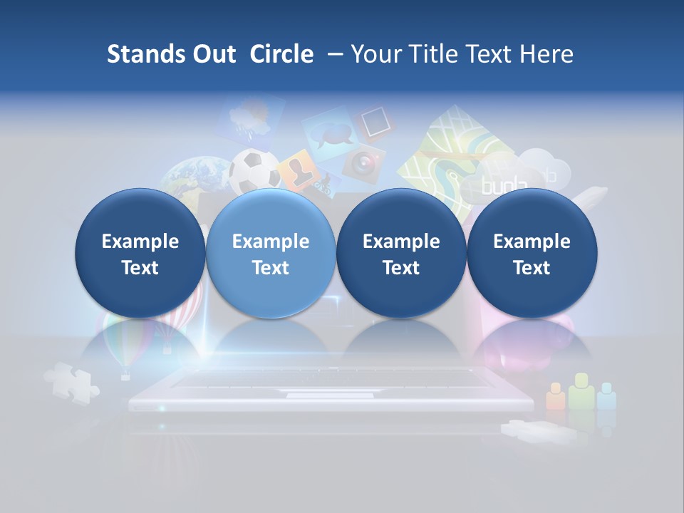 Fun Flights Media PowerPoint Template