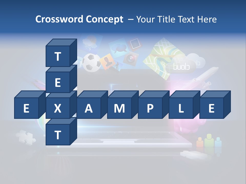 Fun Flights Media PowerPoint Template