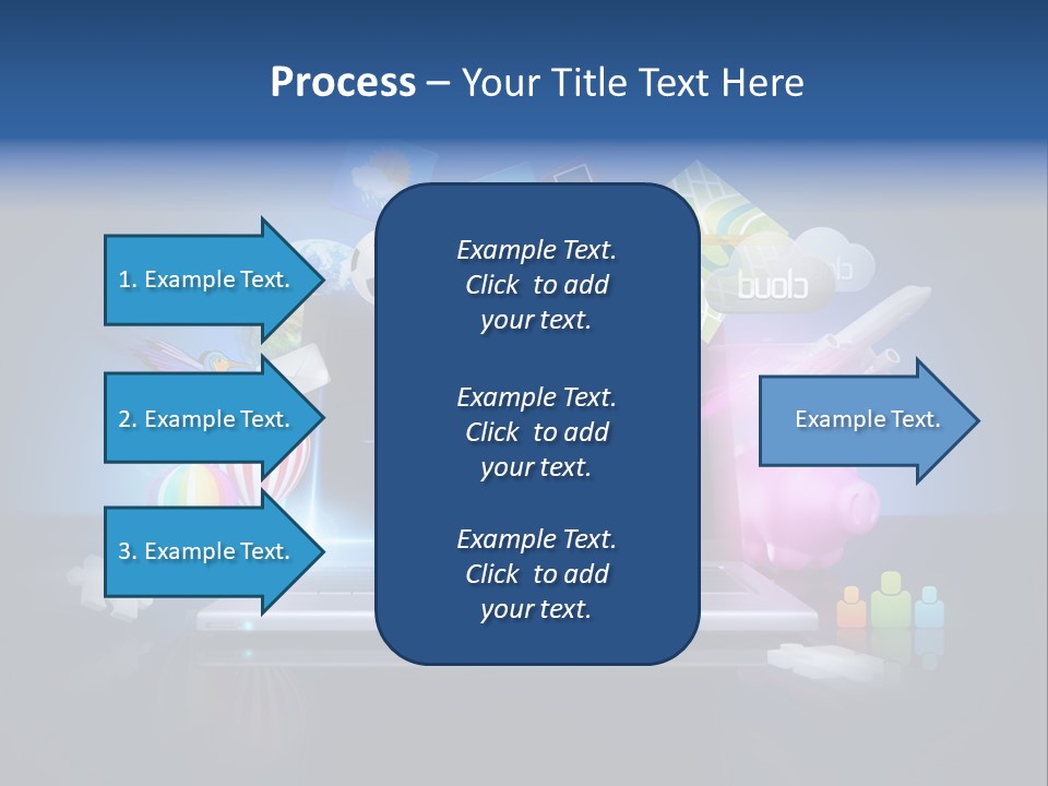 Fun Flights Media PowerPoint Template