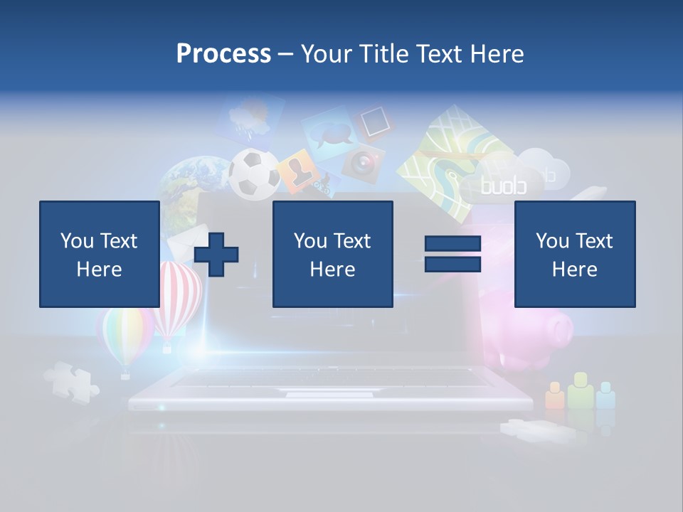 Fun Flights Media PowerPoint Template