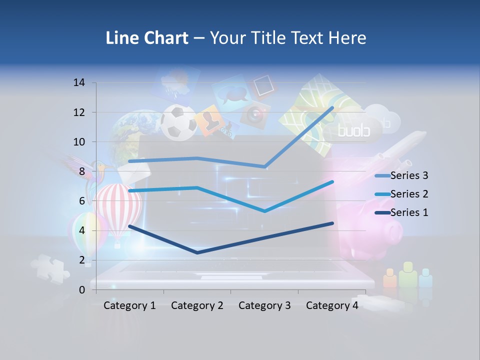 Fun Flights Media PowerPoint Template
