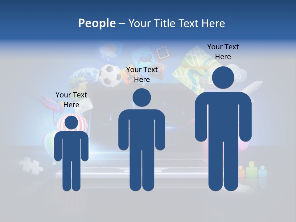 Fun Flights Media PowerPoint Template