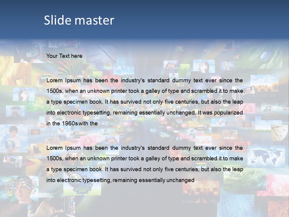 Computer Presentation Internet PowerPoint Template