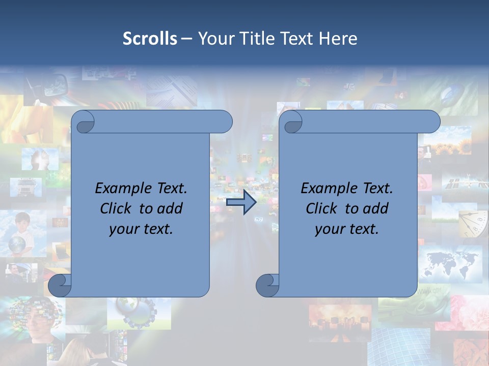 Computer Presentation Internet PowerPoint Template
