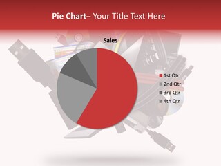 Connection Computer Organize PowerPoint Template