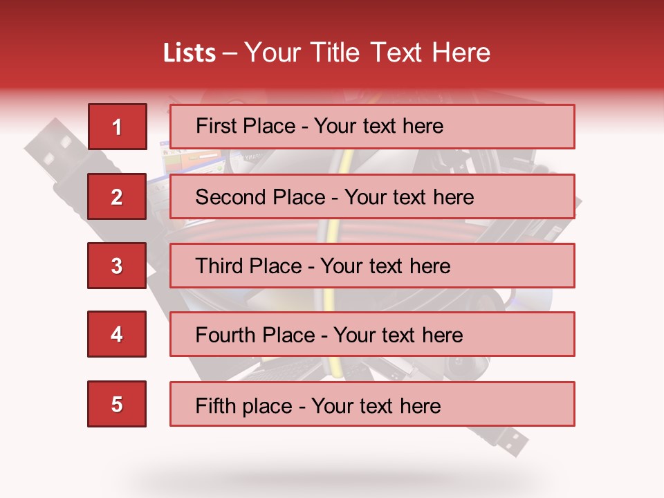 Connection Computer Organize PowerPoint Template