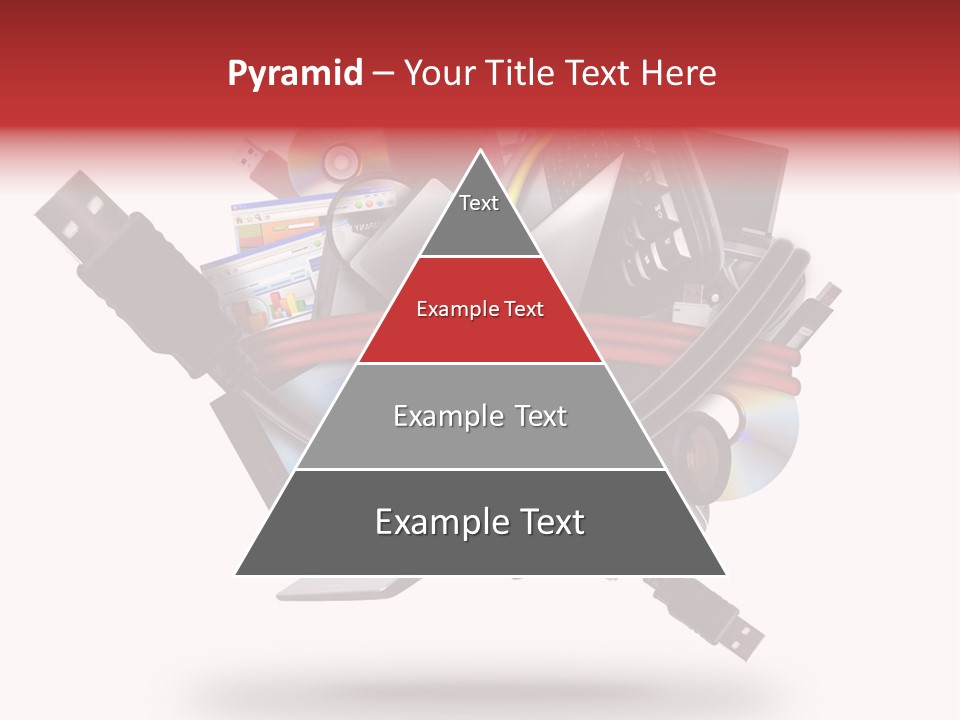 Connection Computer Organize PowerPoint Template