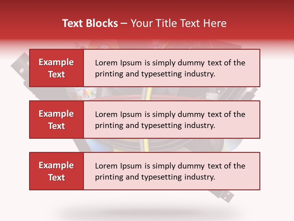 Connection Computer Organize PowerPoint Template