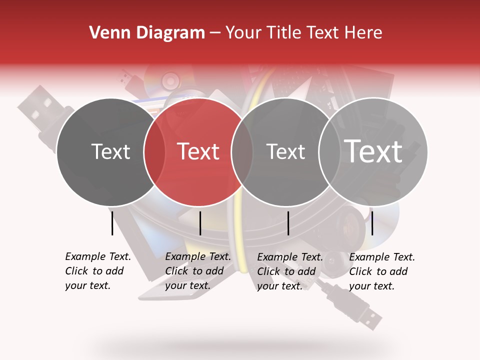Connection Computer Organize PowerPoint Template