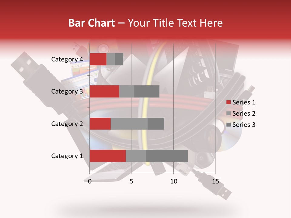 Connection Computer Organize PowerPoint Template