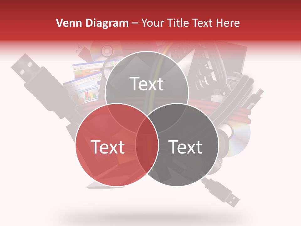 Connection Computer Organize PowerPoint Template
