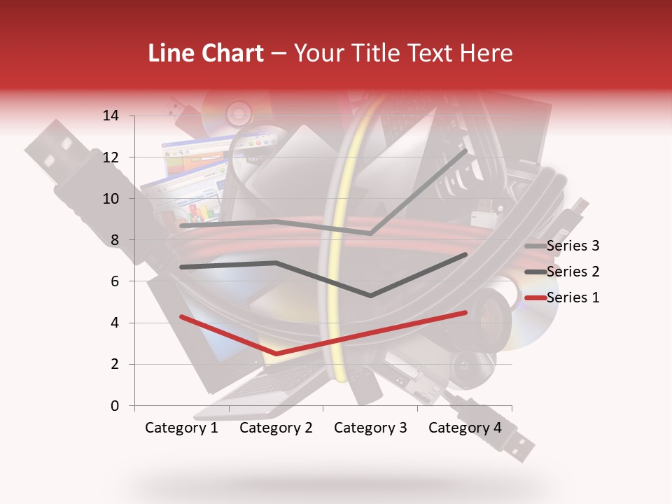 Connection Computer Organize PowerPoint Template