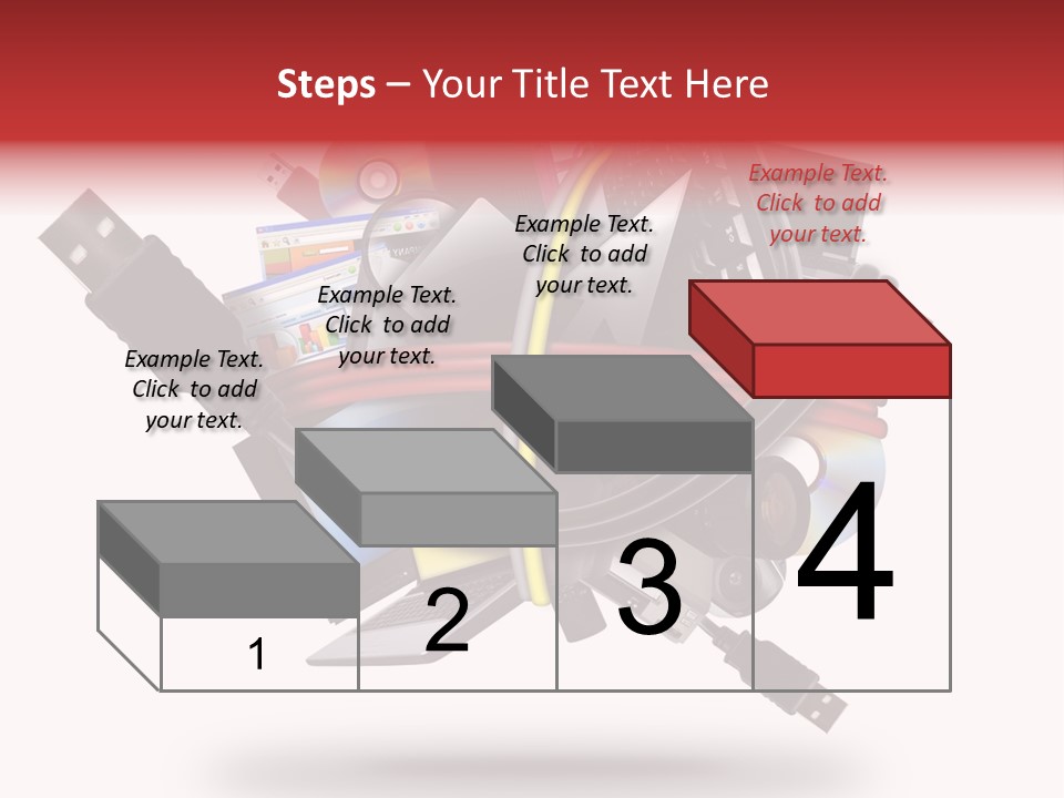 Connection Computer Organize PowerPoint Template