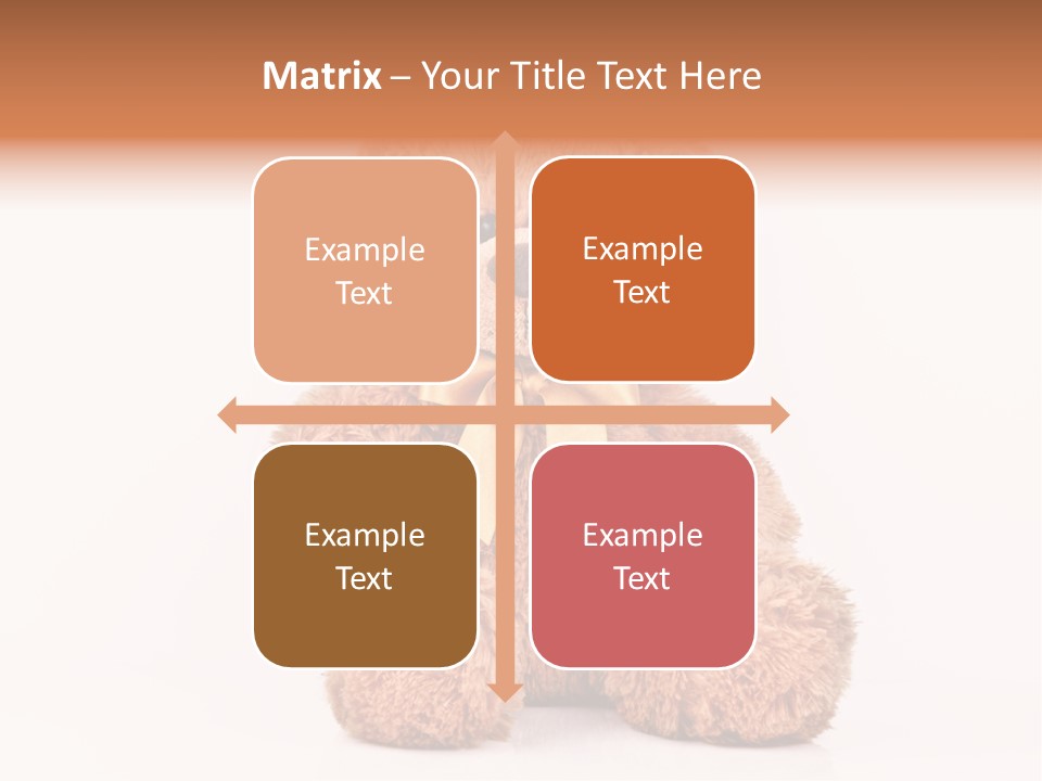 Teddybears Seasonal Bears PowerPoint Template