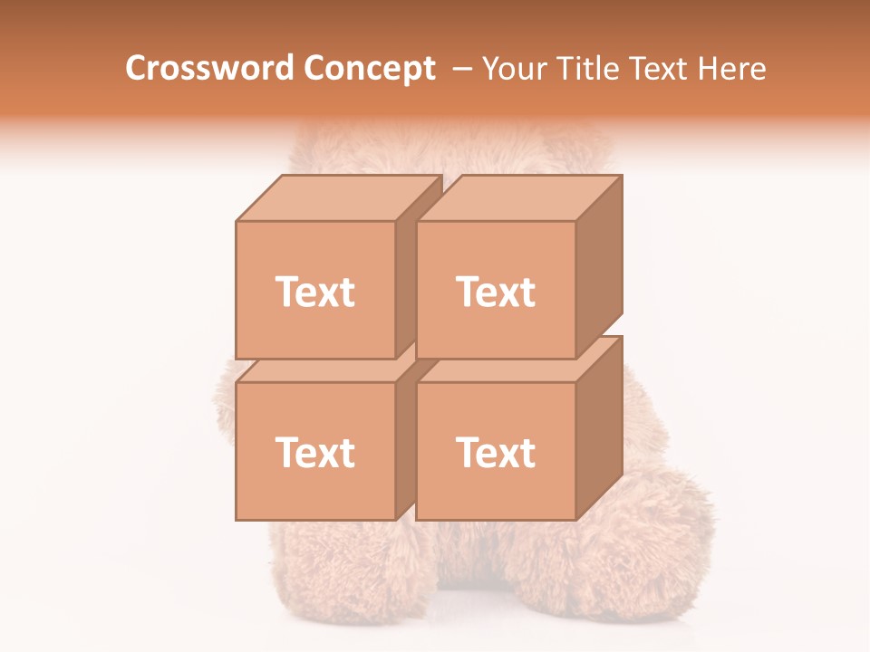 Teddybears Seasonal Bears PowerPoint Template