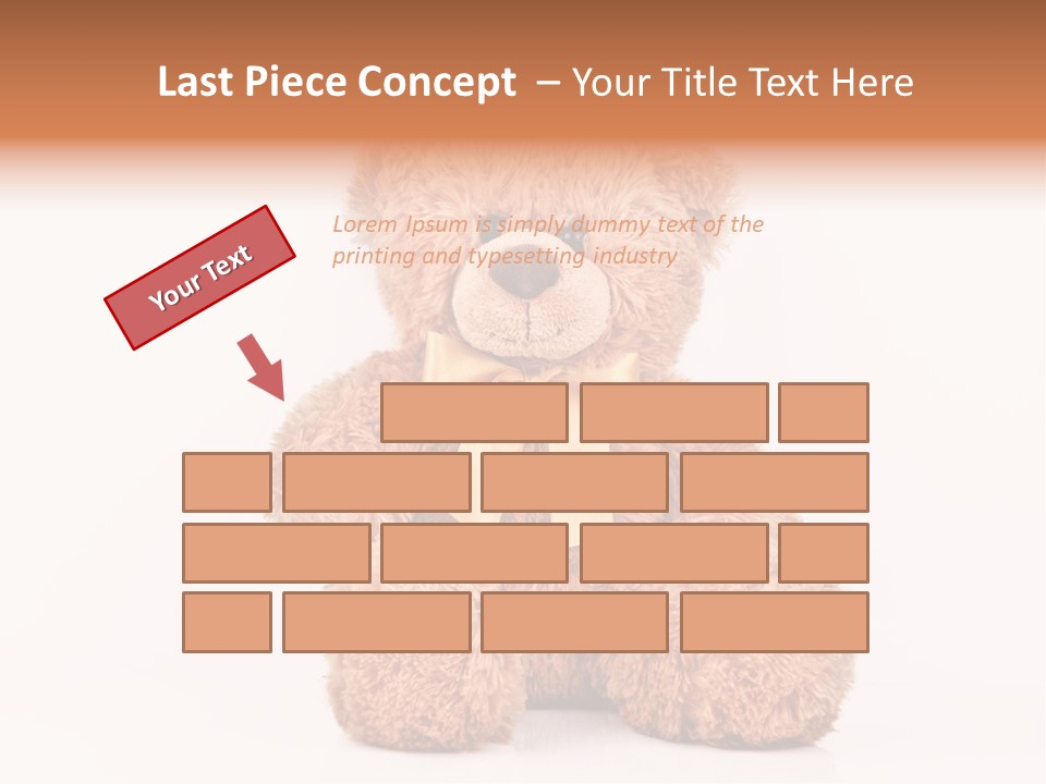Teddybears Seasonal Bears PowerPoint Template