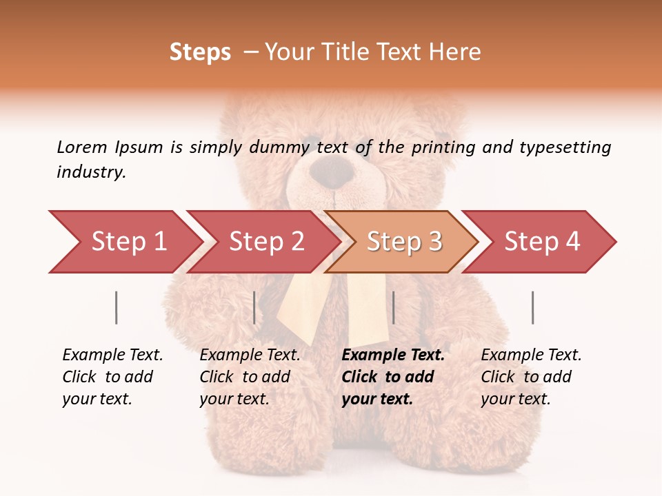 Teddybears Seasonal Bears PowerPoint Template